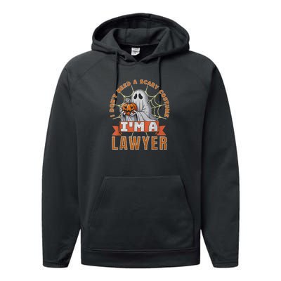 Halloween Lawyer Ghost IM A Lawyer Funny Costume Performance Fleece Hoodie