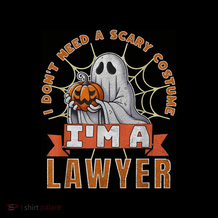 Halloween Lawyer Ghost IM A Lawyer Funny Costume Tank Top