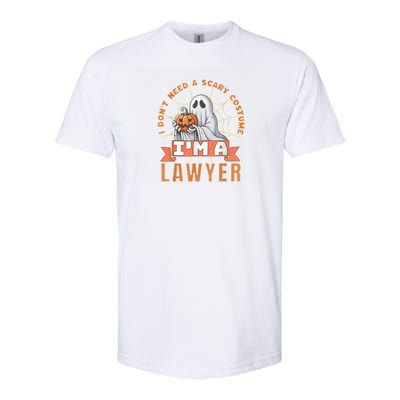 Halloween Lawyer Ghost IM A Lawyer Funny Costume Softstyle CVC T-Shirt