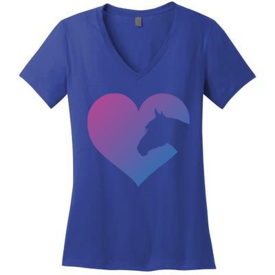 Horse Lover Gift For N And Who Love Horses Cute Gift Women's V-Neck T-Shirt