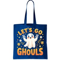 Halloween LetS Go Ghouls Ghost Retro Costume Great Gift Tote Bag