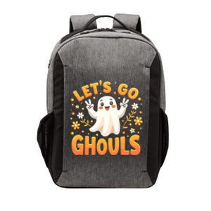 Halloween LetS Go Ghouls Ghost Retro Costume Great Gift Vector Backpack