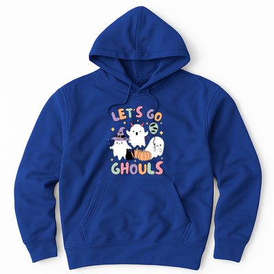 Halloween Let’S Go Ghouls Funny Spooky Ghost Gift Hoodie