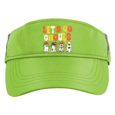 Halloween LetS Go Ghouls Ghost Retro Costume Gift Adult Drive Performance Visor