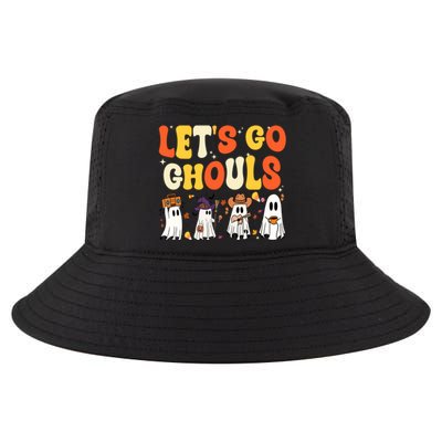 Halloween LetS Go Ghouls Ghost Retro Costume Gift Cool Comfort Performance Bucket Hat