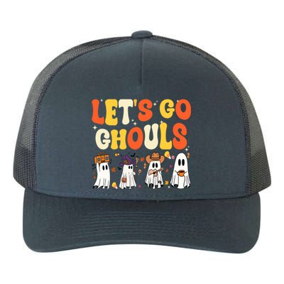 Halloween LetS Go Ghouls Ghost Retro Costume Gift Yupoong Adult 5-Panel Trucker Hat