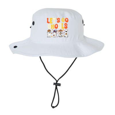 Halloween LetS Go Ghouls Ghost Retro Costume Gift Legacy Cool Fit Booney Bucket Hat