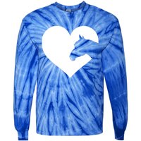 Horse Lover Gift For Teens And Who Love Horses Cute Gift Tie-Dye Long Sleeve Shirt