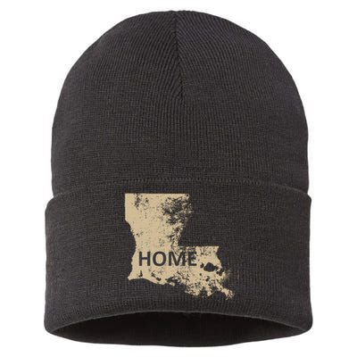 Home Louisiana Gold & Black Sustainable Knit Beanie