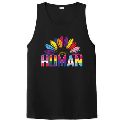 Human Lgbtq Gift PosiCharge Competitor Tank