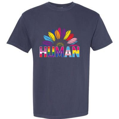 Human Lgbtq Gift Garment-Dyed Heavyweight T-Shirt