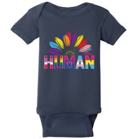 Human Lgbtq Gift Baby Bodysuit