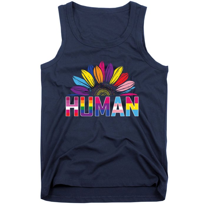 Human Lgbtq Gift Tank Top