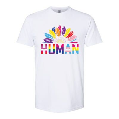 Human Lgbtq Gift Softstyle CVC T-Shirt