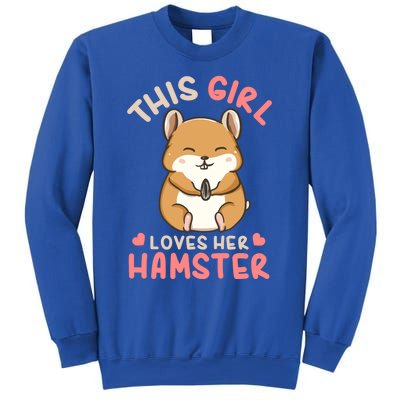 Hamster Lover Gift Cute Gift Sweatshirt