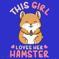 Hamster Lover Gift Cute Gift Tall T-Shirt