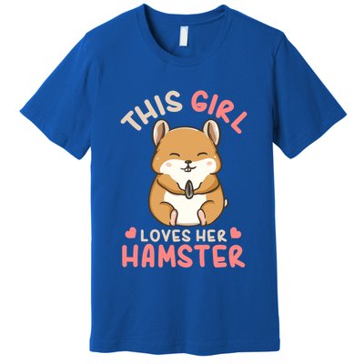 Hamster Lover Gift Cute Gift Premium T-Shirt
