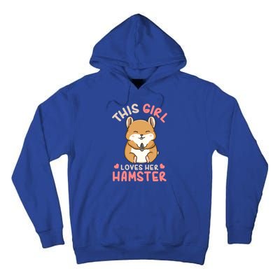 Hamster Lover Gift Cute Gift Tall Hoodie