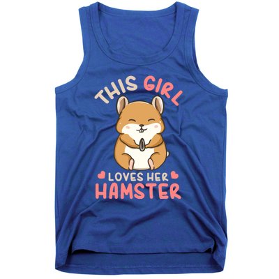 Hamster Lover Gift Cute Gift Tank Top