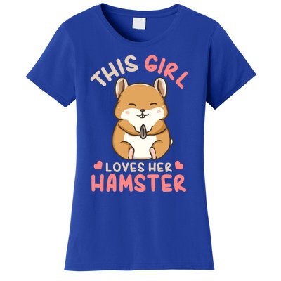 Hamster Lover Gift Cute Gift Women's T-Shirt