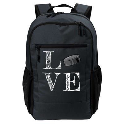 Hockey Lover Gift Love Hockey Gift Daily Commute Backpack