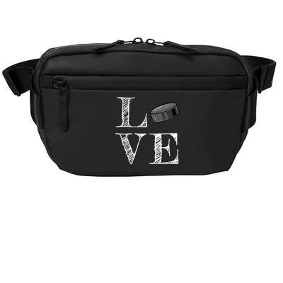 Hockey Lover Gift Love Hockey Gift Crossbody Pack