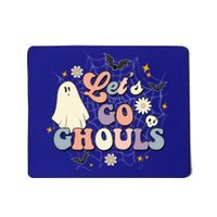 Halloween Lets Go Ghouls Ghost Retro Costume Gift Mousepad