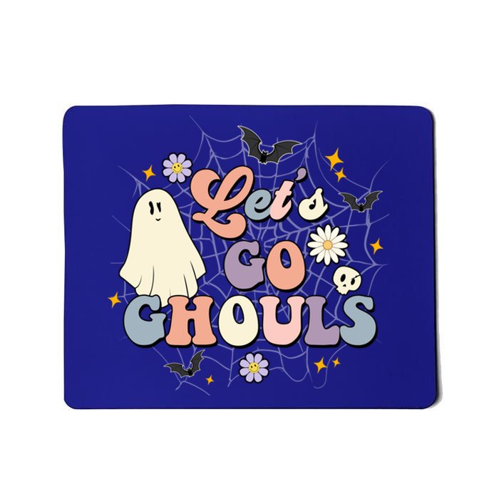 Halloween Lets Go Ghouls Ghost Retro Costume Gift Mousepad