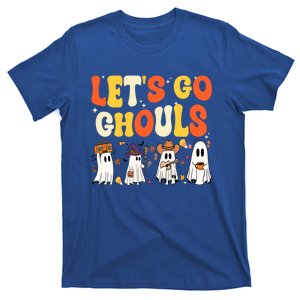 Halloween LetS Go Ghouls Ghost Retro Costume Funny Gift T-Shirt