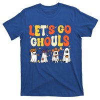 Halloween LetS Go Ghouls Ghost Retro Costume Funny Gift T-Shirt