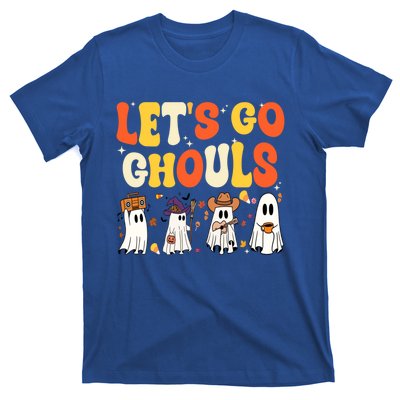 Halloween LetS Go Ghouls Ghost Retro Costume Funny Gift T-Shirt