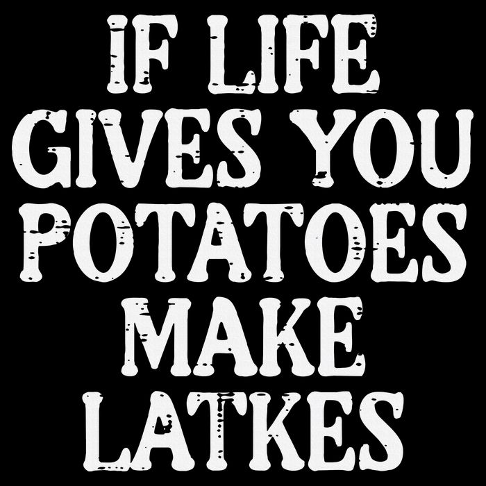 Hanukkah Life Gives Potatoes Make Latkes Chanukah Doggie Tank