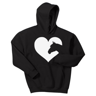 Horse Lover Gift Who Love Horses Kids Hoodie