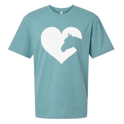 Horse Lover Gift Who Love Horses Sueded Cloud Jersey T-Shirt