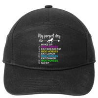 Horse Lover Horseback Riding Horse Lover Gift 7-Panel Snapback Hat