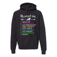 Horse Lover Horseback Riding Horse Lover Gift Premium Hoodie