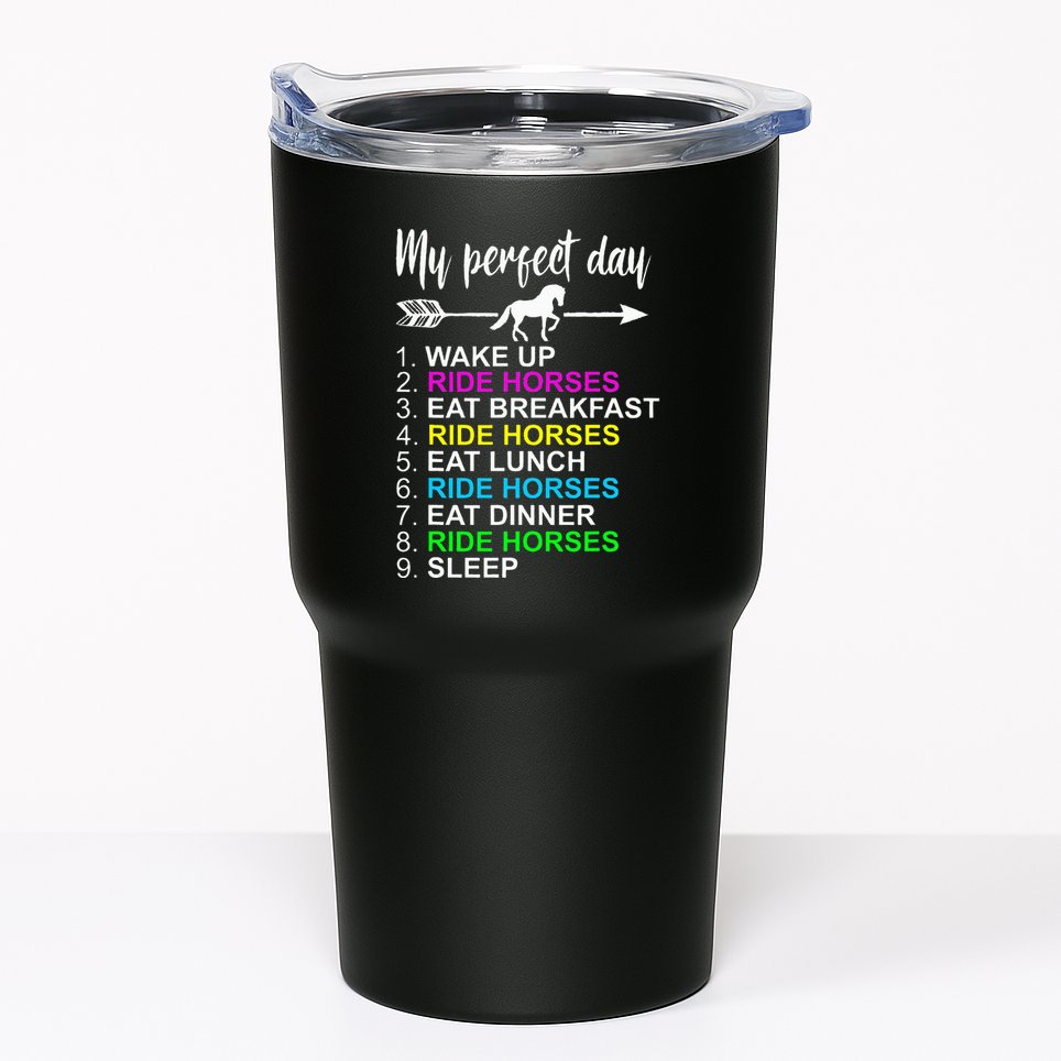 Horse Lover Horseback Riding Horse Lover Gift Tumbler