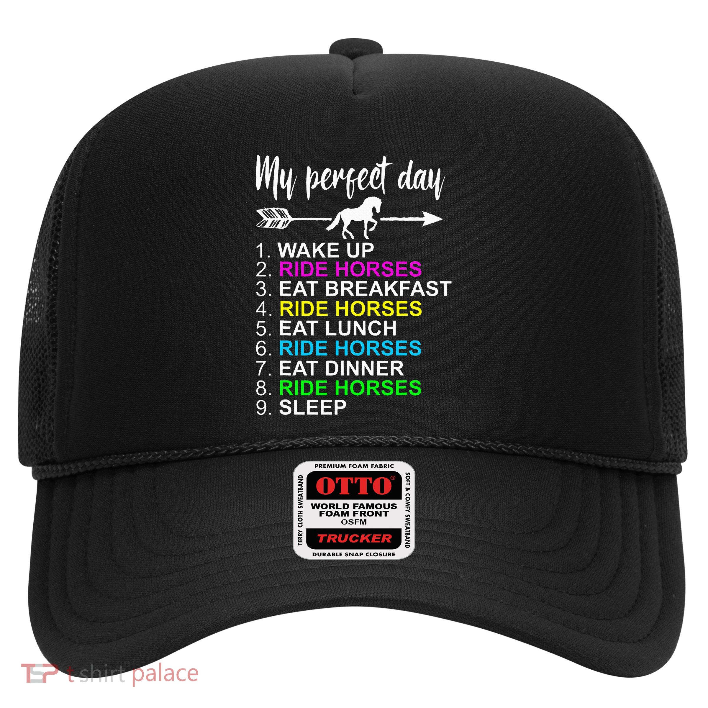 Horse Lover Horseback Riding Horse Lover Gift Trucker Hat