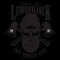 Hipster Lumberjack Zip Tote Bag