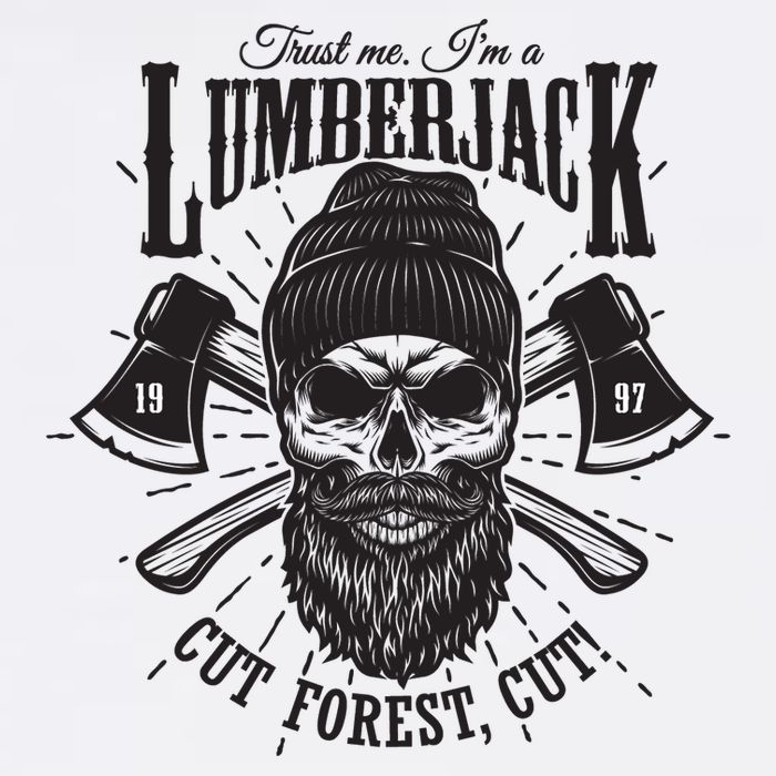 Hipster Lumberjack Cool Comfort Performance Bucket Hat