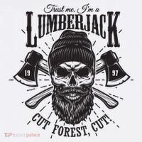 Hipster Lumberjack Premium T-Shirt