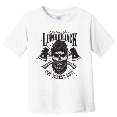Hipster Lumberjack Toddler T-Shirt