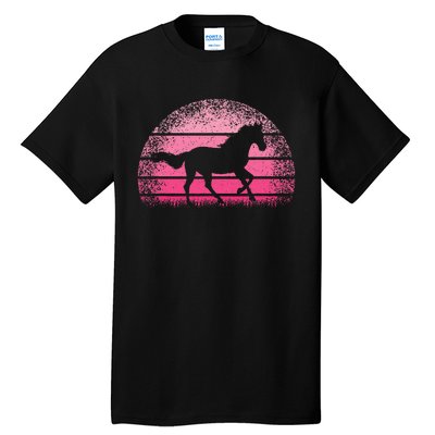 Horse Lover Horseback Riding Cowgirl Western Tall T-Shirt