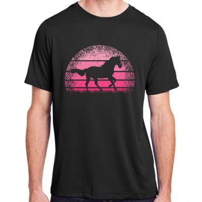 Horse Lover Horseback Riding Cowgirl Western Adult ChromaSoft Performance T-Shirt