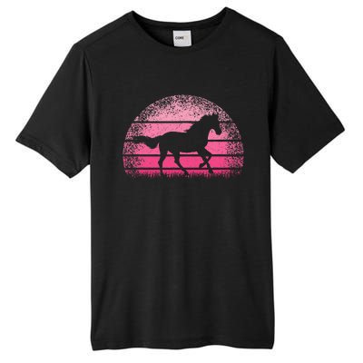 Horse Lover Horseback Riding Cowgirl Western Tall Fusion ChromaSoft Performance T-Shirt