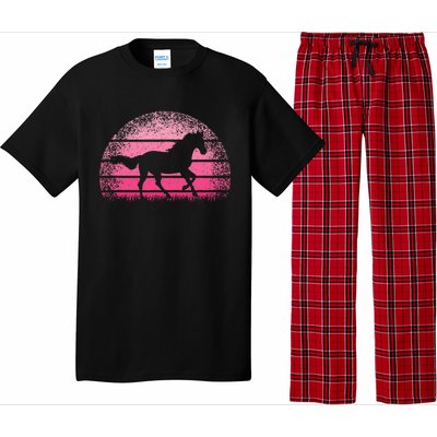 Horse Lover Horseback Riding Cowgirl Western Pajama Set