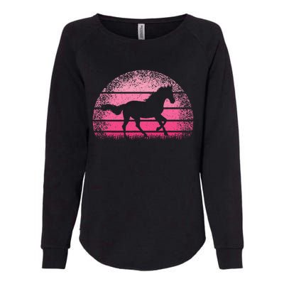 Horse Lover Horseback Riding Cowgirl Western Womens California Wash Sweatshirt