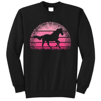 Horse Lover Horseback Riding Cowgirl Western Tall Sweatshirt