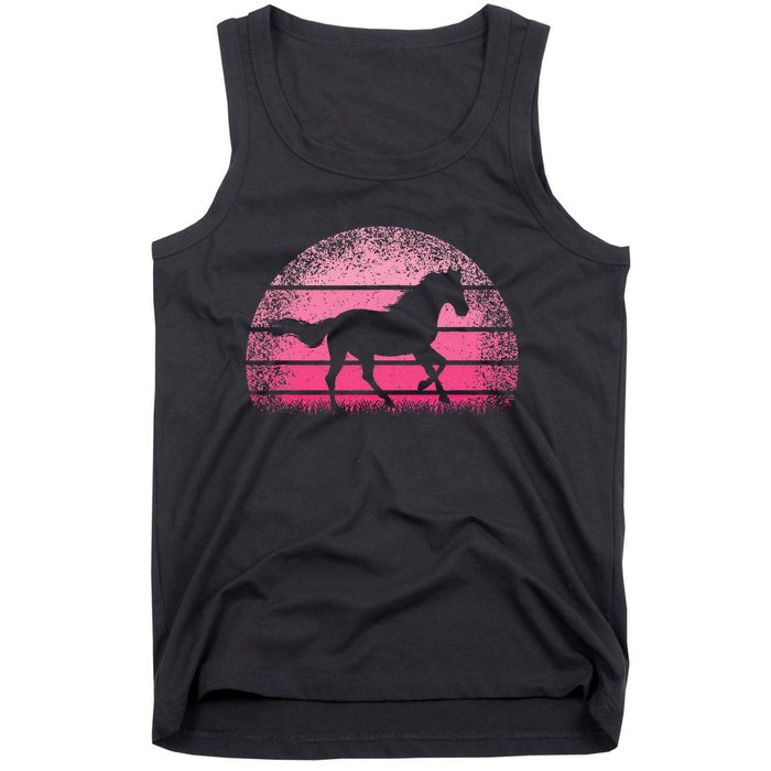 Horse Lover Horseback Riding Cowgirl Western Tank Top