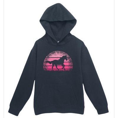 Horse Lover Horseback Riding Cowgirl Western Urban Pullover Hoodie